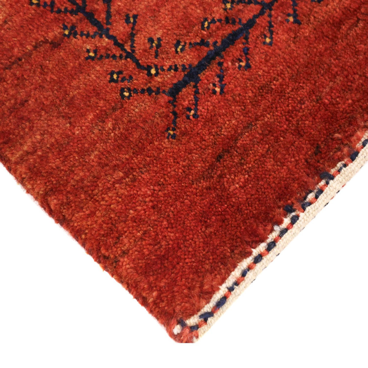 Gabbeh Rug - Loribaft Perser - 115 x 82 cm - dark red