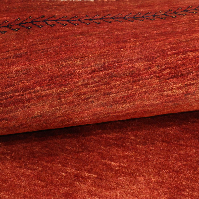 Gabbeh Rug - Loribaft Perser - 115 x 82 cm - dark red