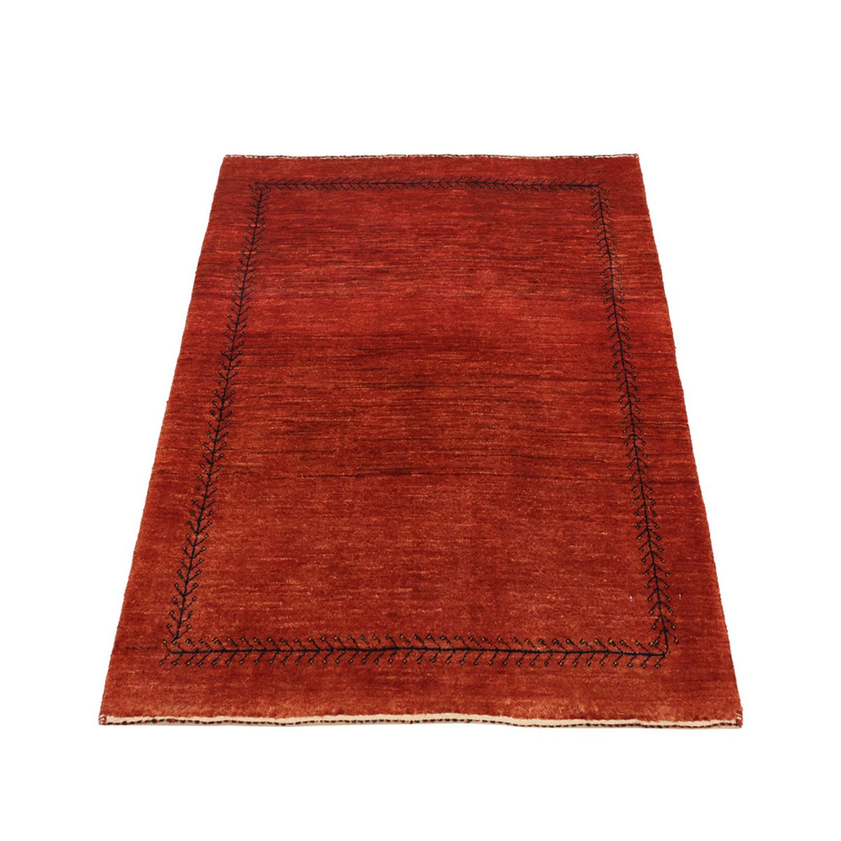 Gabbeh Rug - Loribaft Perser - 115 x 82 cm - dark red