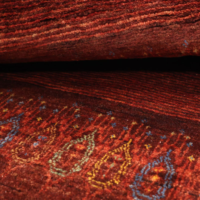 Gabbeh Rug - Kashkuli Perser - 131 x 82 cm - dark red