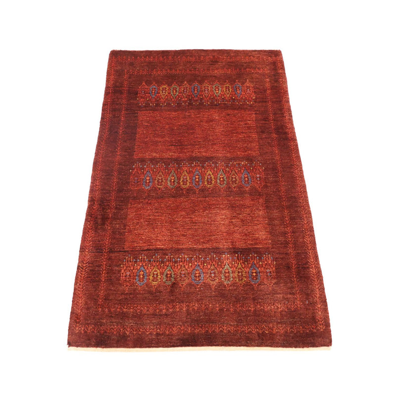 Gabbeh Rug - Kashkuli Perser - 131 x 82 cm - dark red