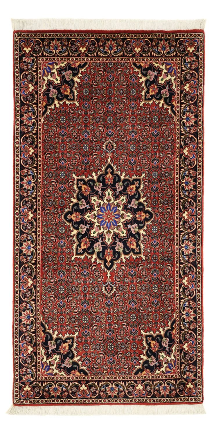 Perser Rug - Bidjar - 144 x 73 cm - dark red