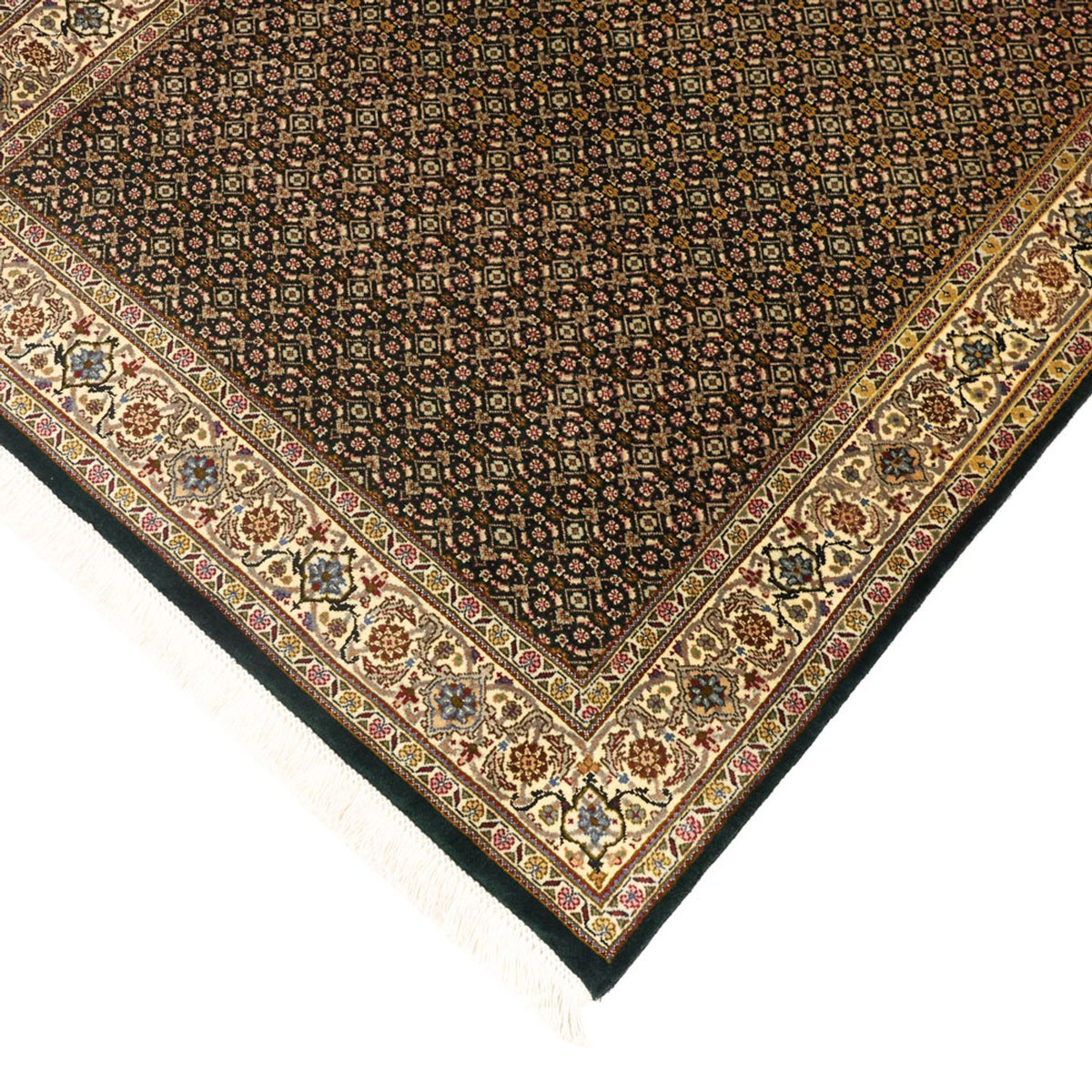 Perser Rug - Tabriz - Royal - 144 x 106 cm - olive green