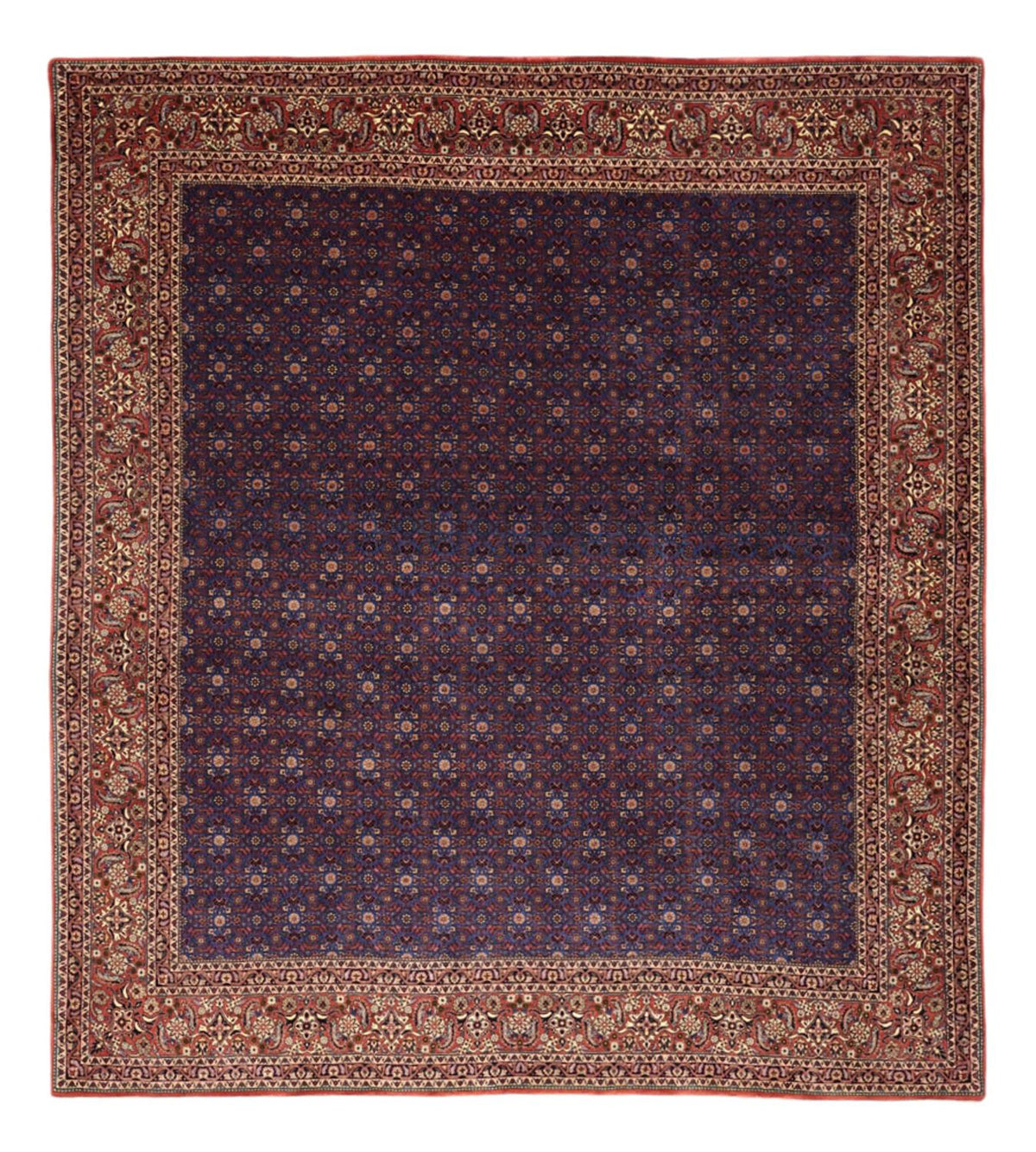 Perser Rug - Bidjar - Royal - 286 x 255 cm - dark blue