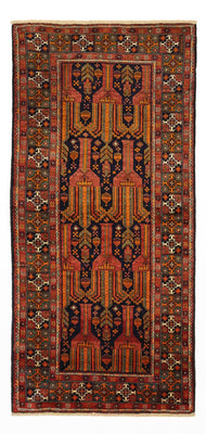 Runner Belutsch Rug - 237 x 113 cm - terracotta