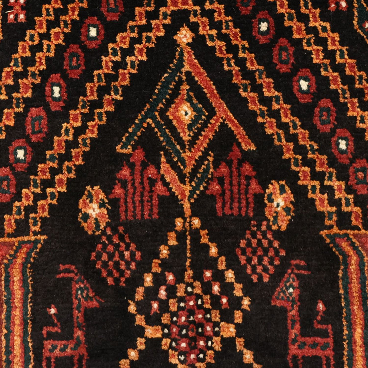 Belutsch Rug - 219 x 119 cm - dark red