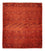 Gabbeh Rug - Kashkuli Perser square  - 111 x 101 cm - dark red