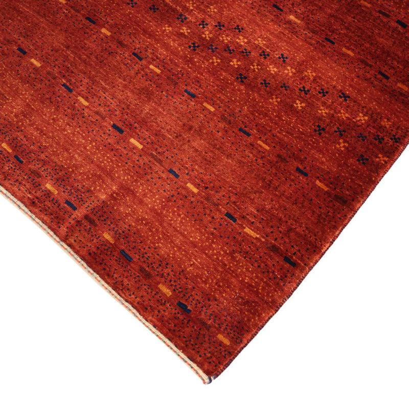 Gabbeh Rug - Kashkuli Perser square  - 111 x 101 cm - dark red