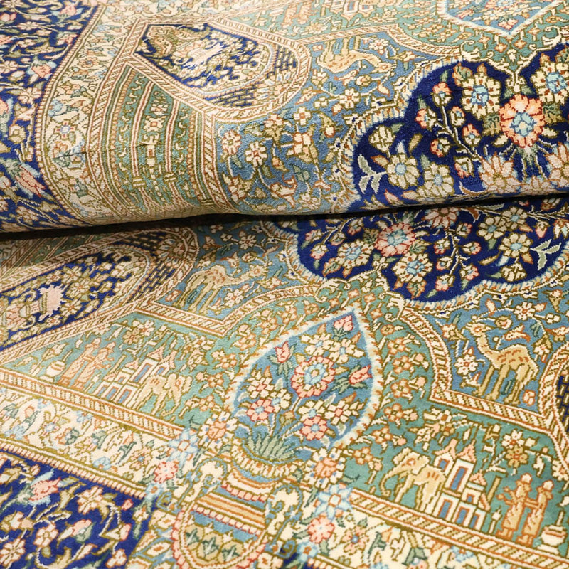 Perser Rug - Ghom - Royal - 126 x 76 cm - multicolored