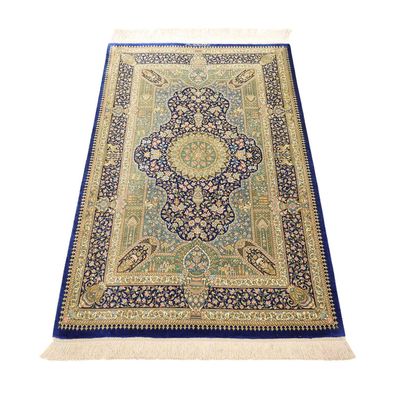 Perser Rug - Ghom - Royal - 126 x 76 cm - multicolored