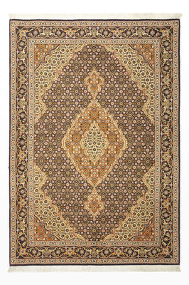 Perser Rug - Tabriz - Royal - 152 x 104 cm - dark beige