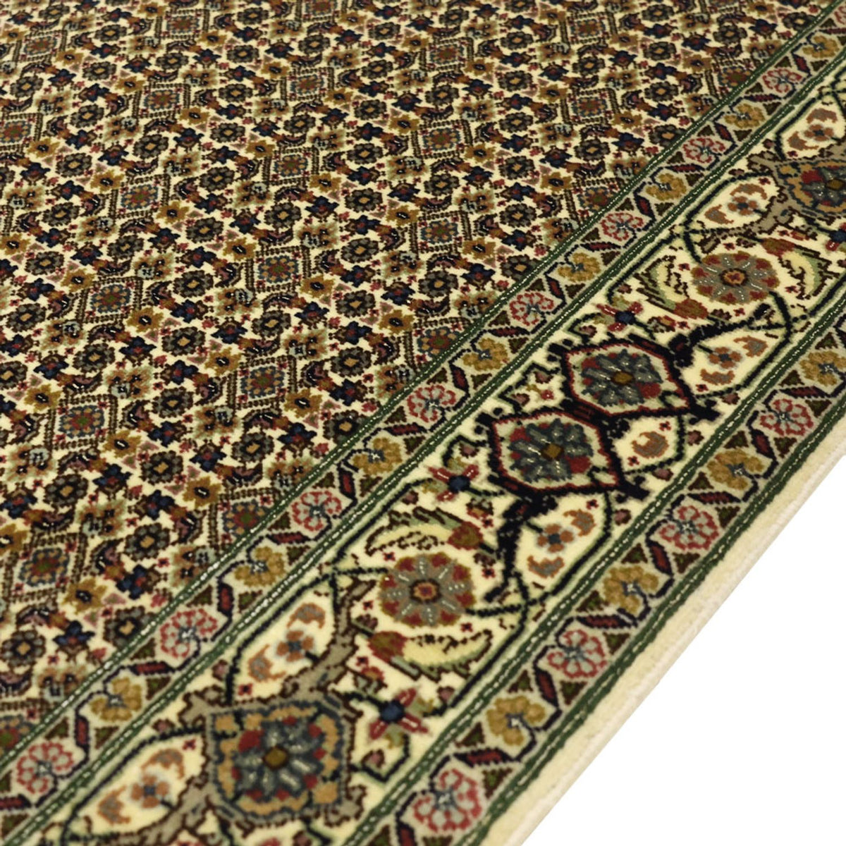 Tabriz - 50 Raj Rug 101x147cm - Persian Rugs