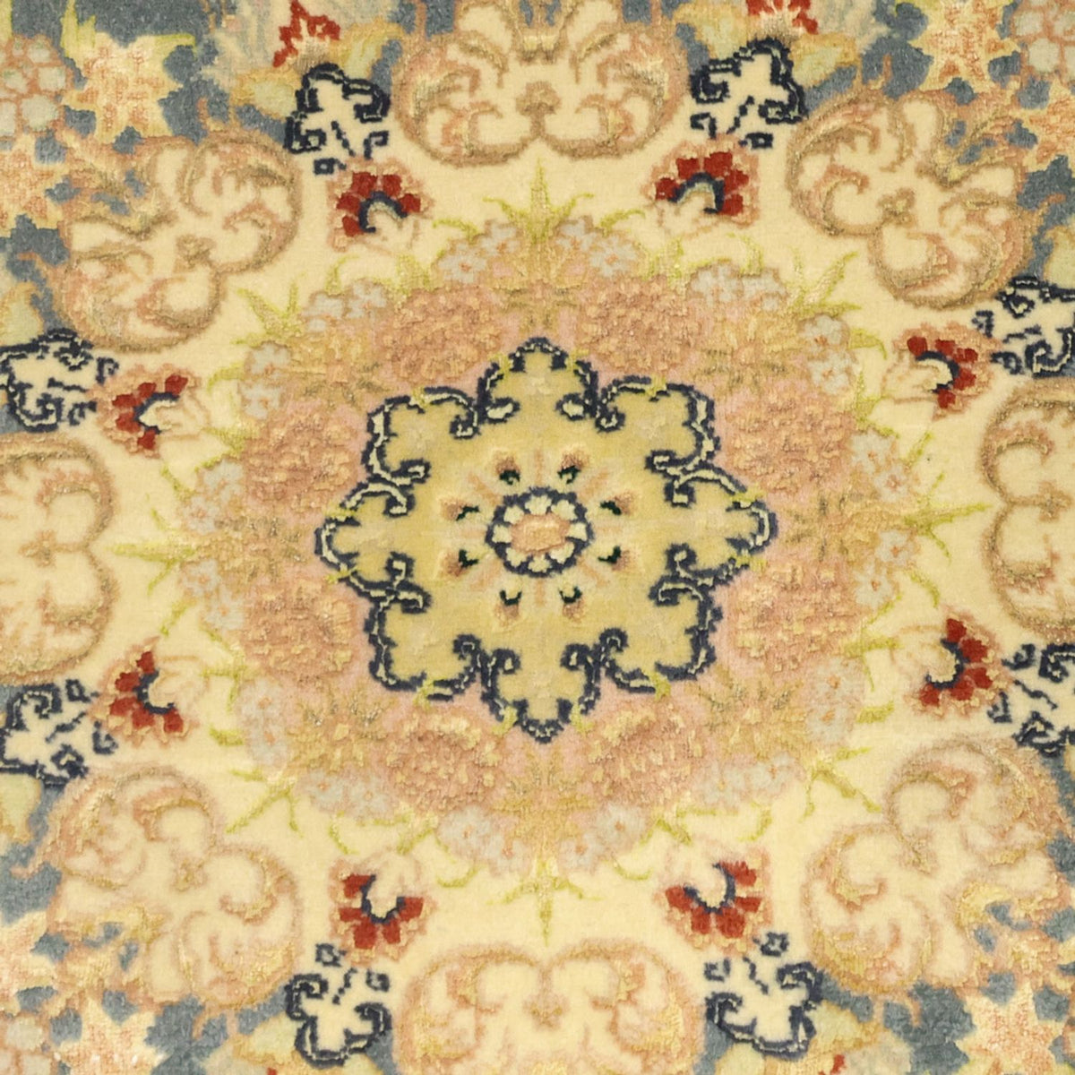 Perser Rug - Tabriz - Royal - 118 x 81 cm - light blue