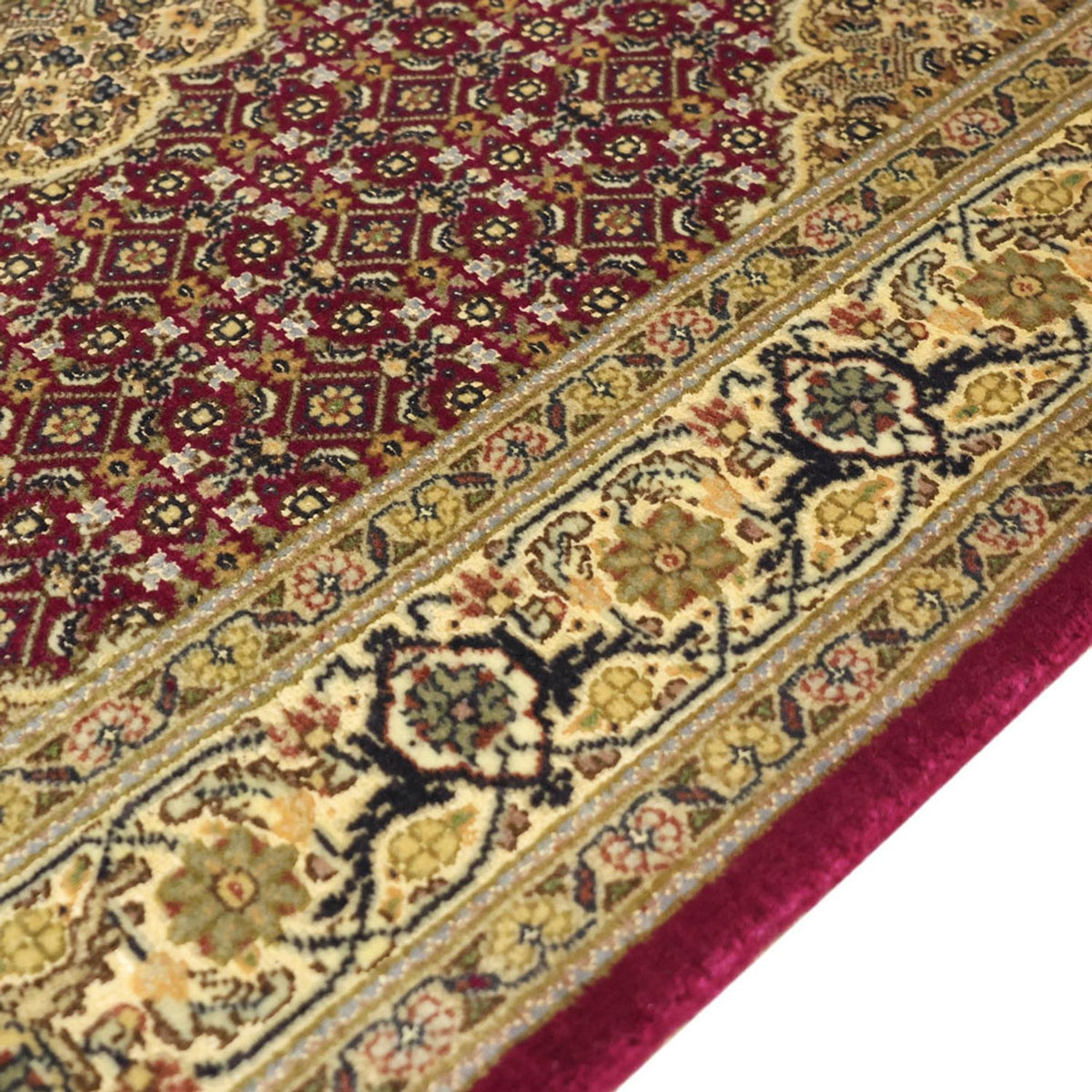 Tabriz - 50 Raj Rug 99x149cm - Persian Rugs
