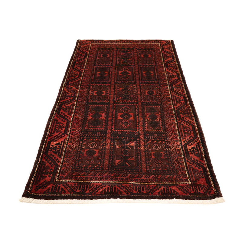 Belutsch Rug - 205 x 117 cm - dark red