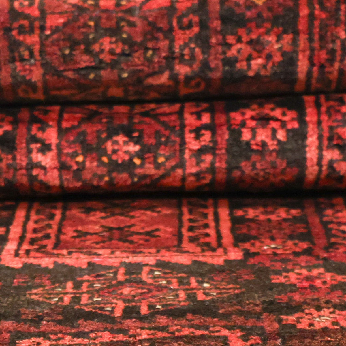 Belutsch Rug - 188 x 113 cm - dark red