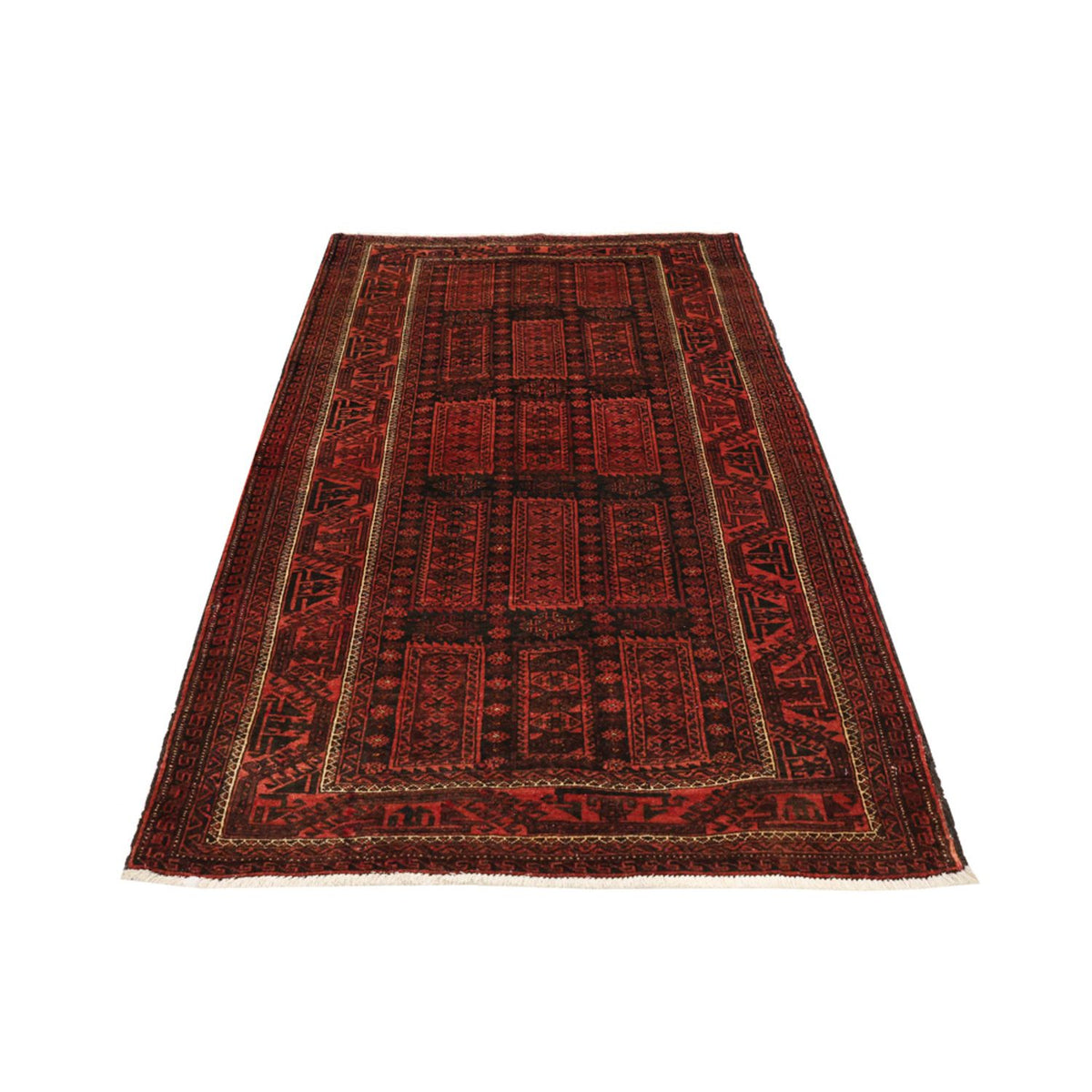 Belutsch Rug - 188 x 113 cm - dark red