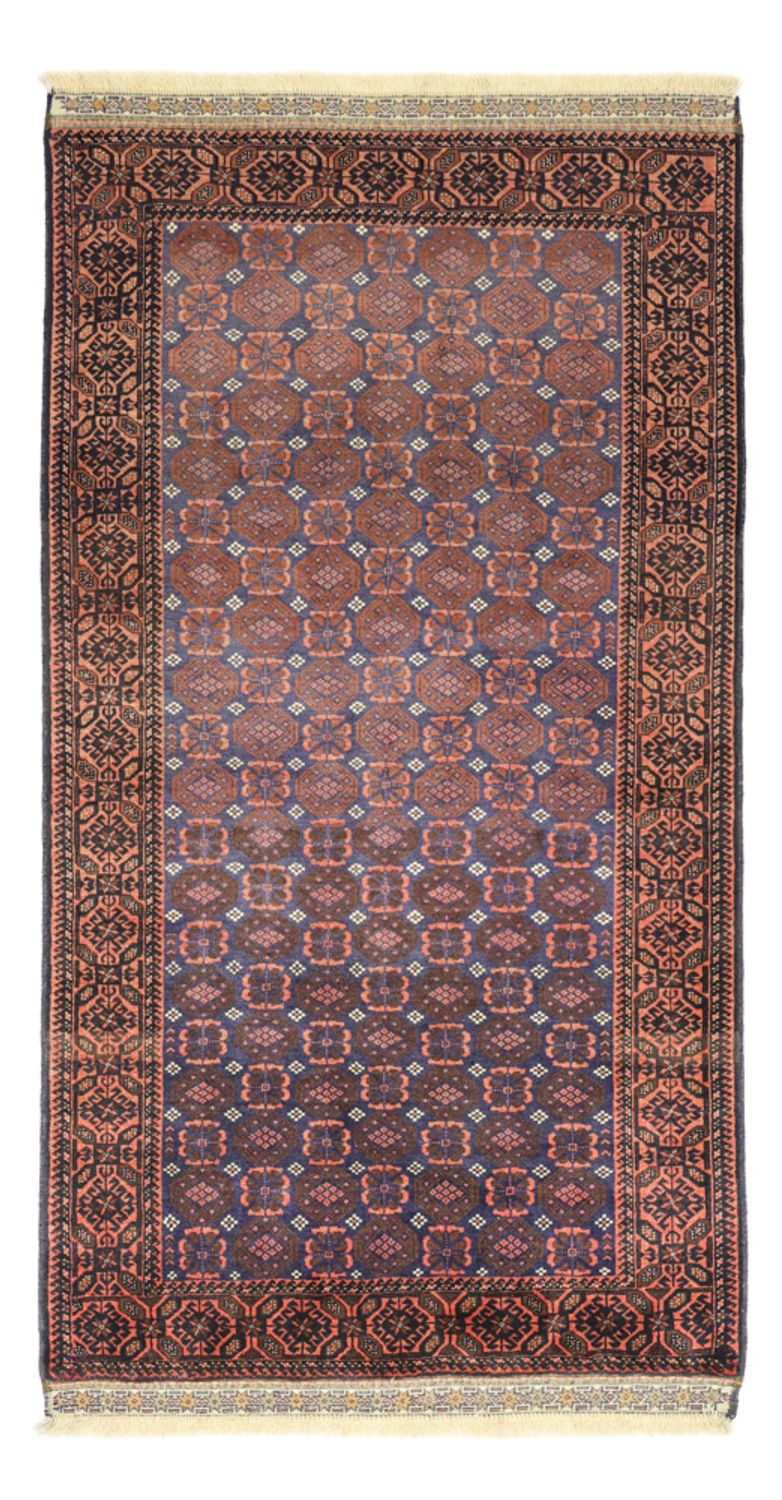 Runner Belutsch Rug - 185 x 100 cm - dark blue