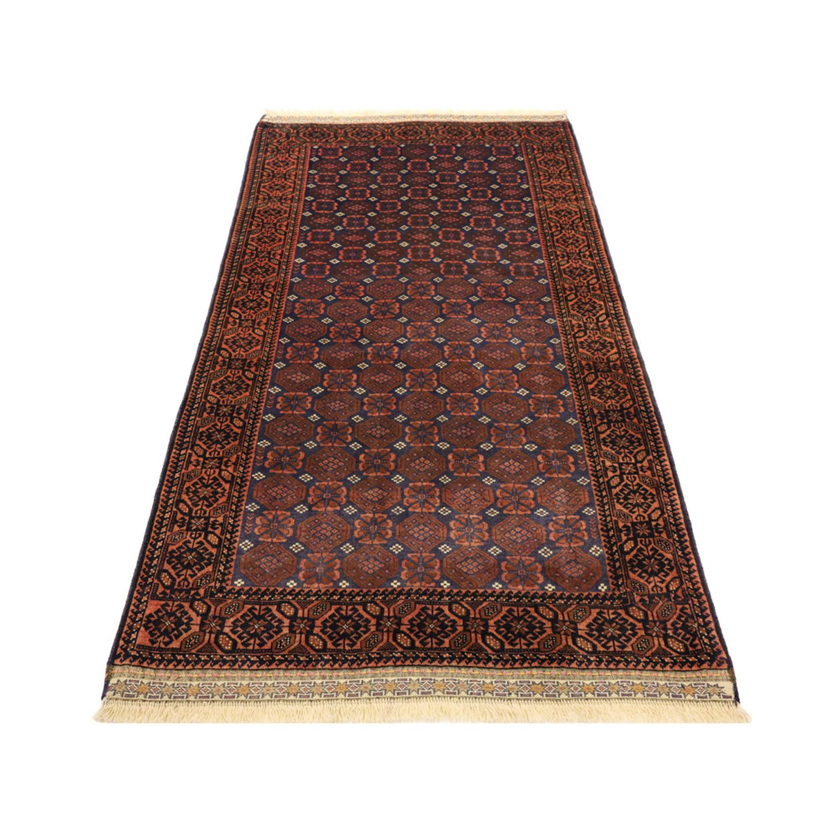 Runner Belutsch Rug - 185 x 100 cm - dark blue