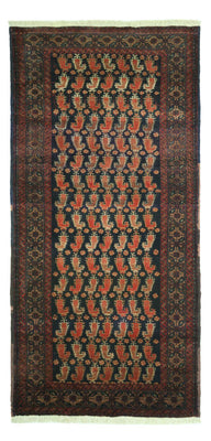 Runner Belutsch Rug - 212 x 102 cm - dark beige