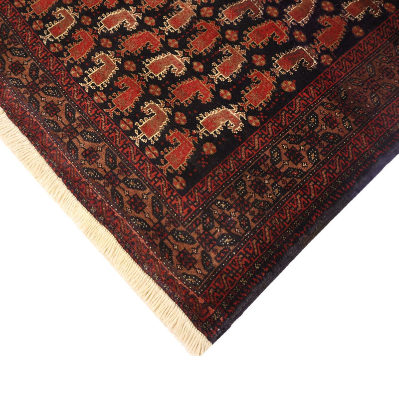 Runner Belutsch Rug - 212 x 102 cm - dark beige