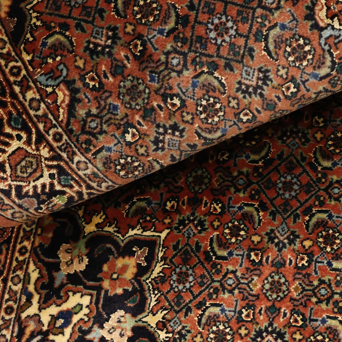 Perser Rug - Bidjar - 136 x 70 cm - dark beige