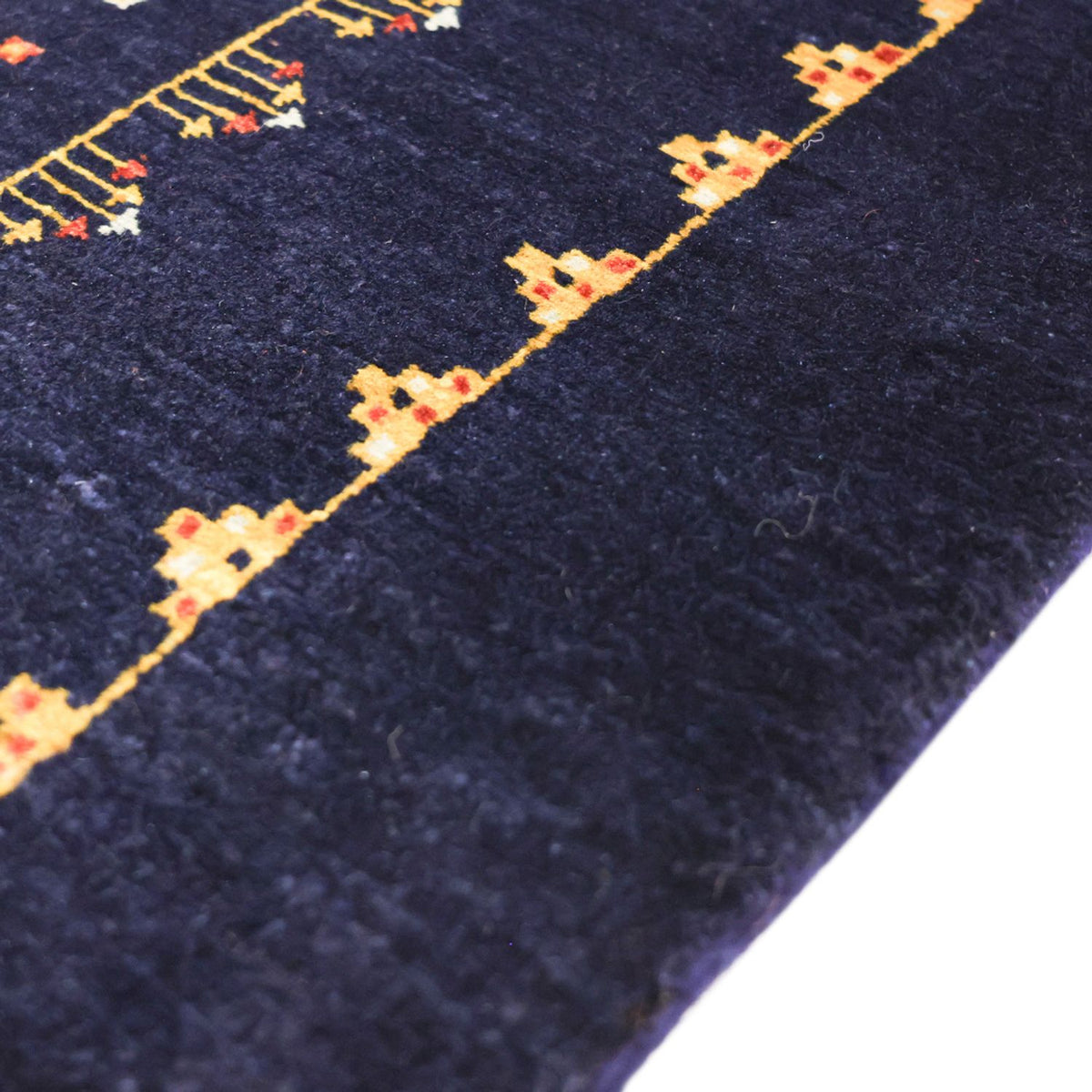 Gabbeh Rug - Kashkuli Perser - 119 x 81 cm - dark blue