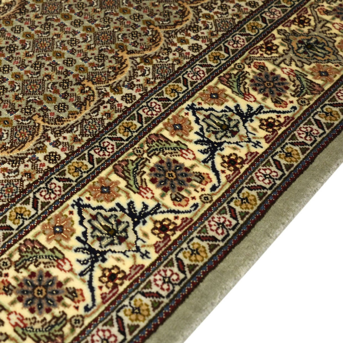 Tabriz - 50 Raj Rug 100x149cm - Persian Rugs