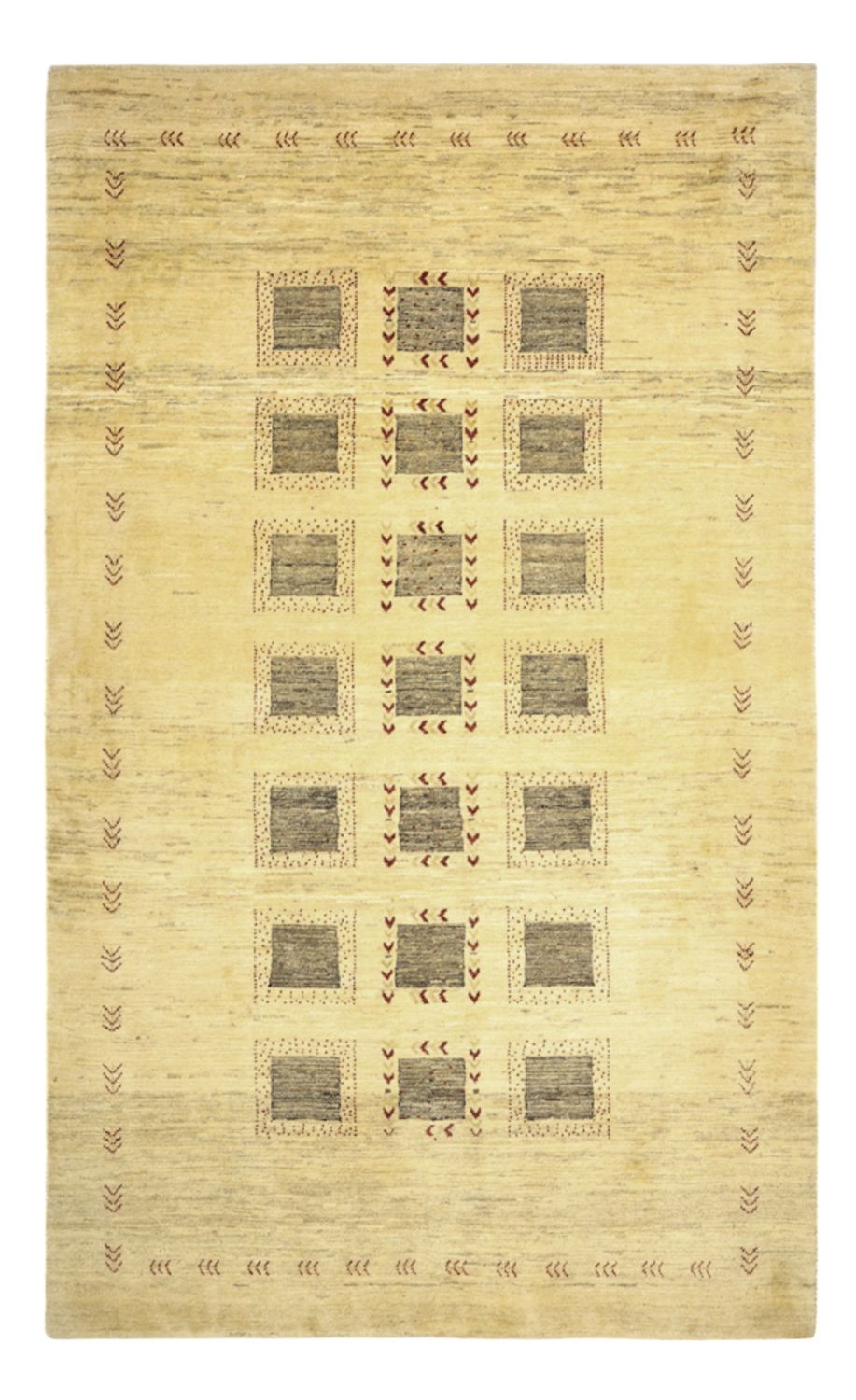 Gabbeh Rug - Kashkuli Perser - 190 x 116 cm - beige