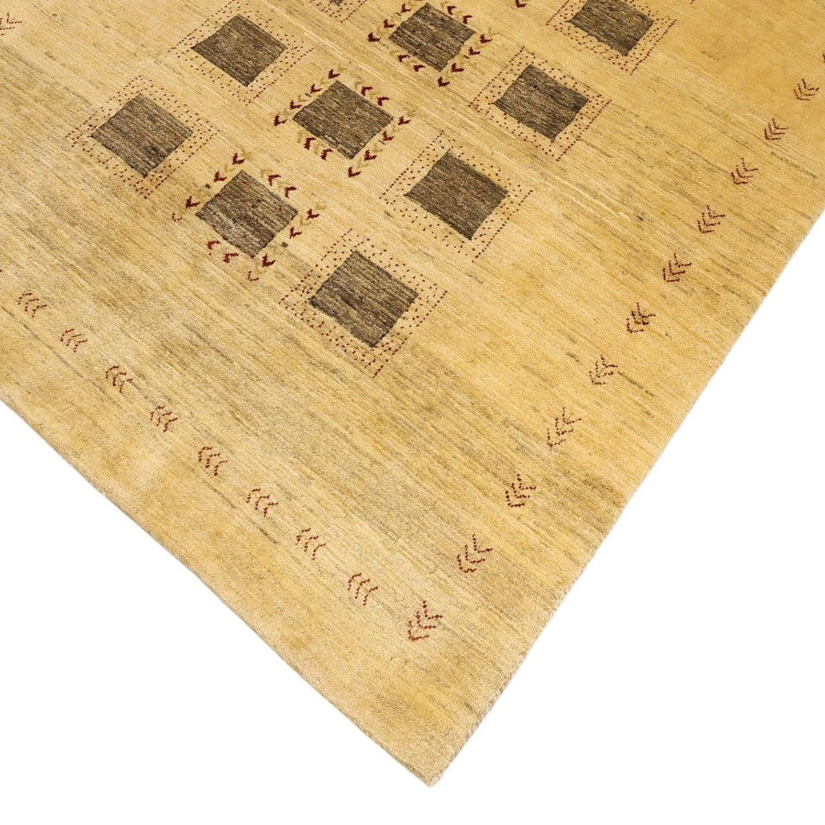 Gabbeh Rug - Kashkuli Perser - 190 x 116 cm - beige