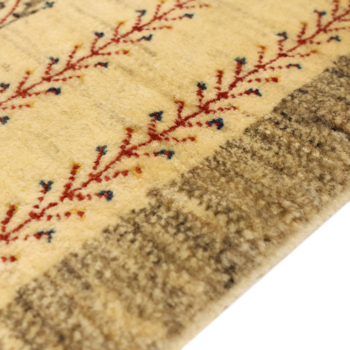 Gabbeh Rug - Kashkuli Perser - 125 x 87 cm - beige