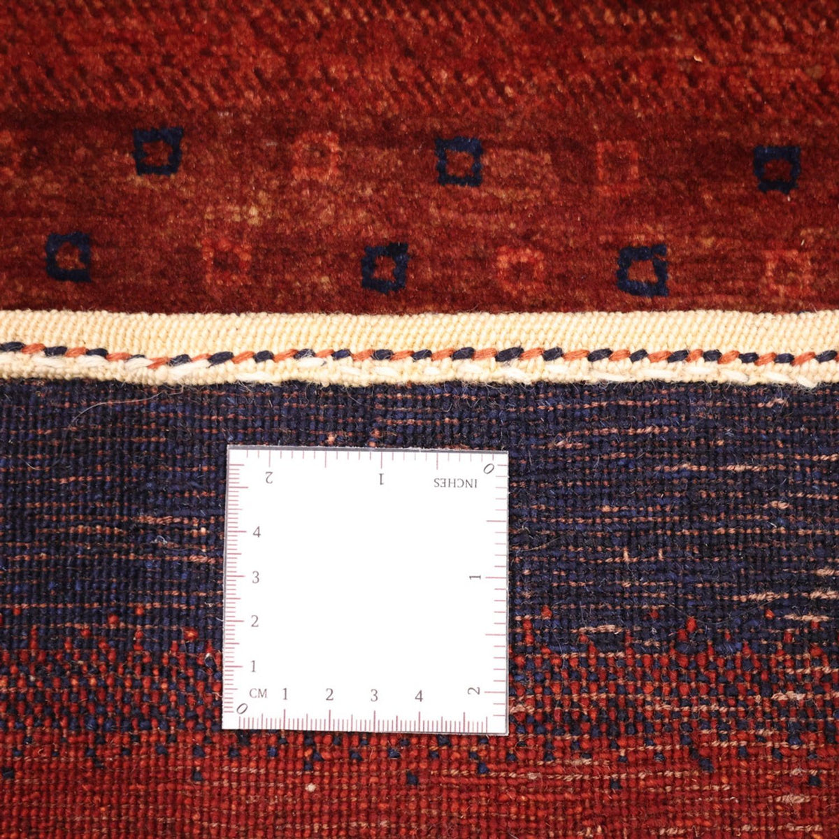 Gabbeh Rug - Kashkuli Perser - 97 x 74 cm - dark red