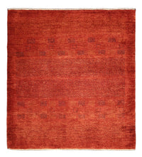 Gabbeh Rug - Kashkuli Perser square  - 112 x 101 cm - dark red