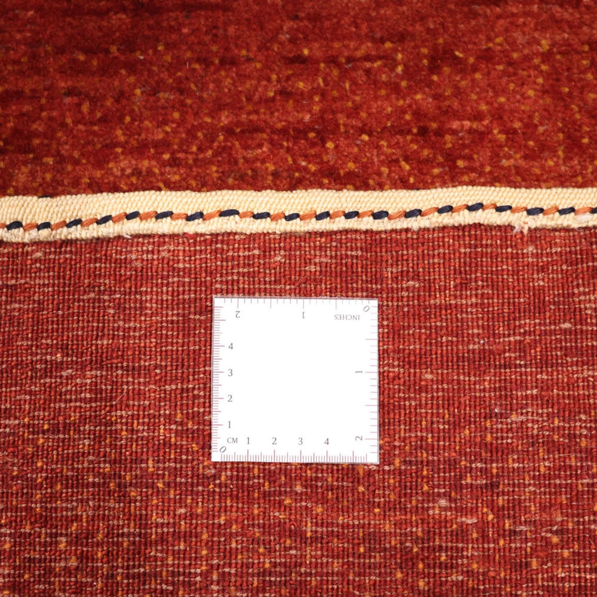 Gabbeh Rug - Kashkuli Perser square  - 112 x 101 cm - dark red