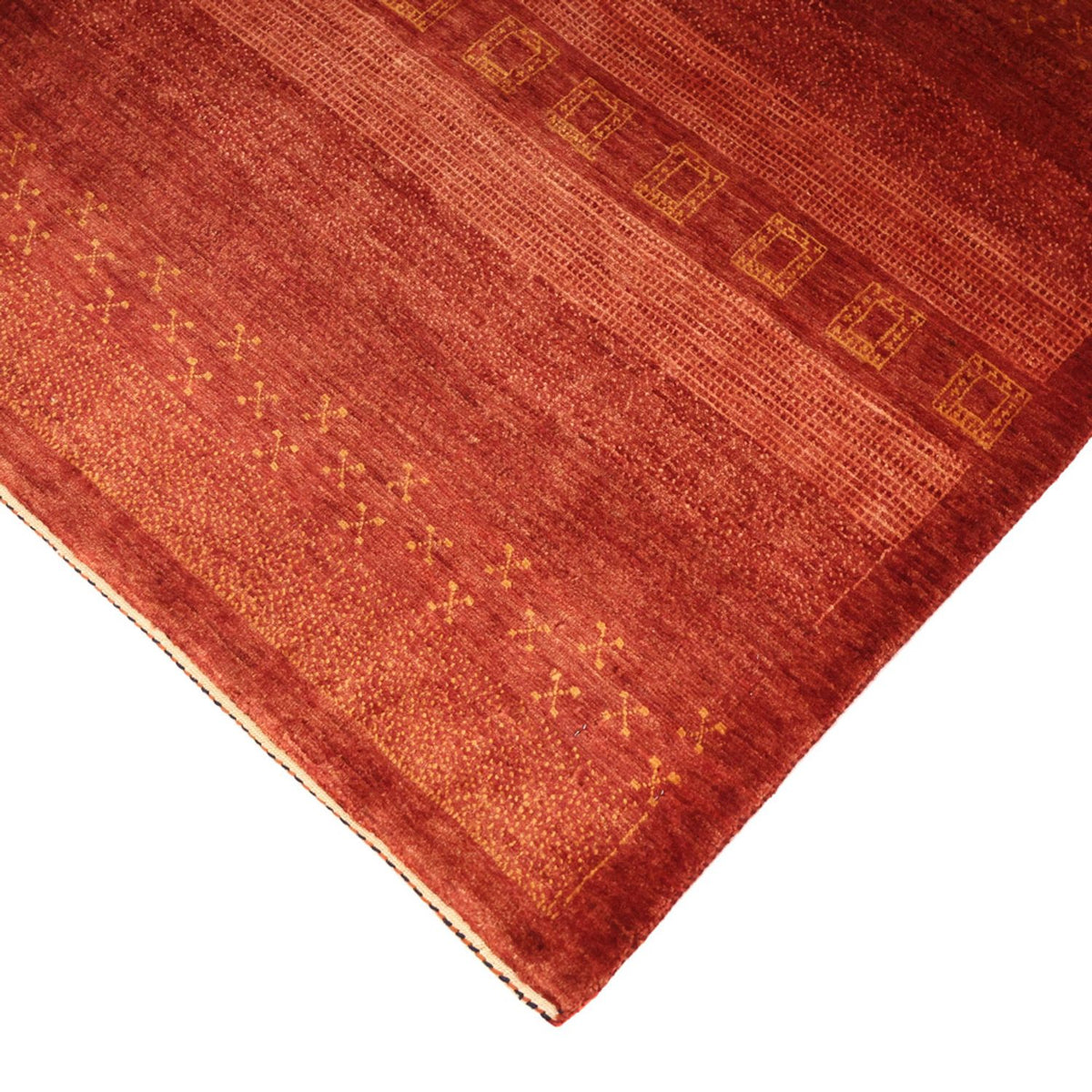 Gabbeh Rug - Kashkuli Perser - 113 x 97 cm - red