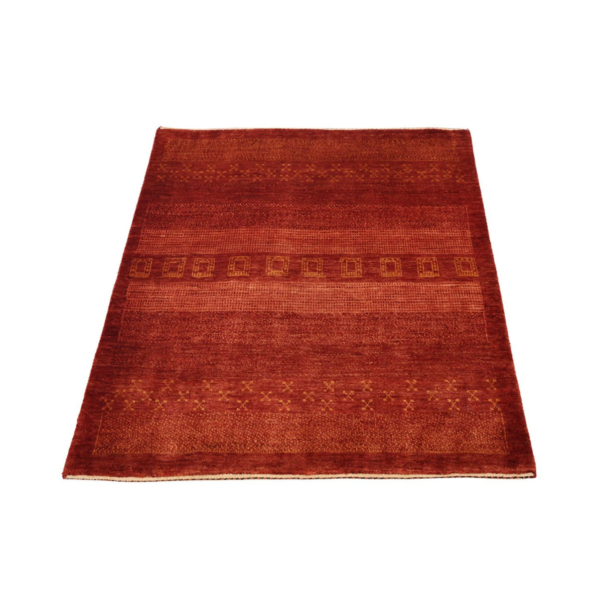 Gabbeh Rug - Kashkuli Perser - 113 x 97 cm - red