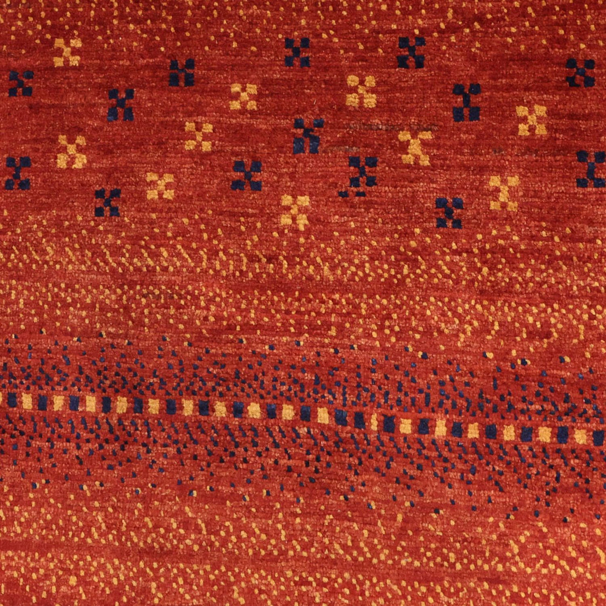 Gabbeh Rug - Kashkuli Perser - 122 x 98 cm - red