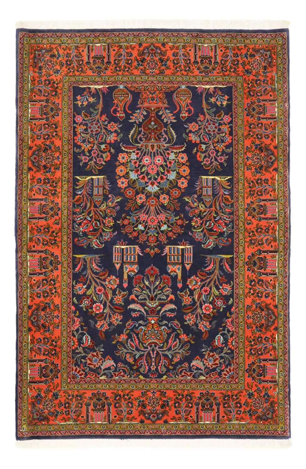 Perser Rug - Classic - 161 x 110 cm - dark blue