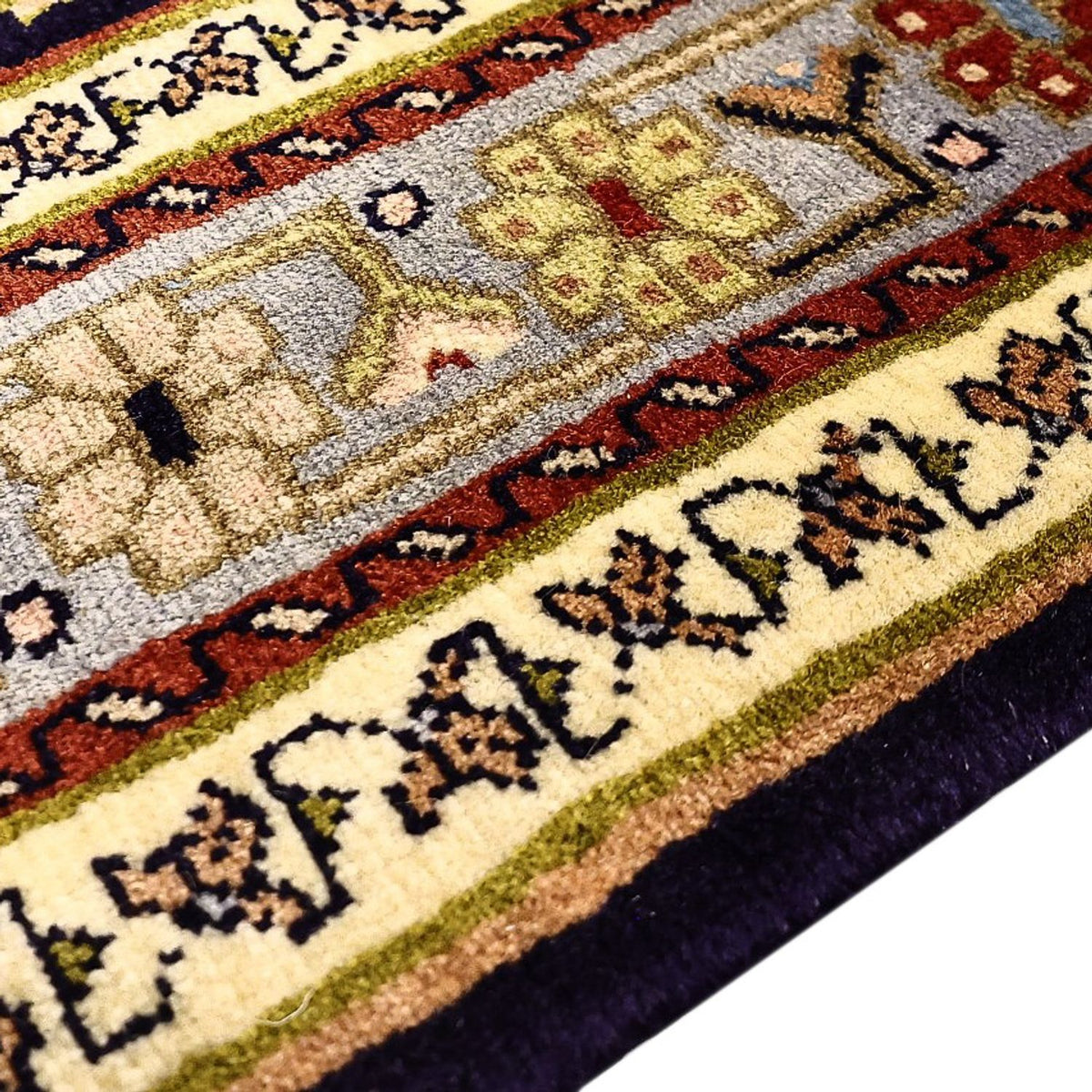 Perser Rug - Nomadic - 210 x 148 cm - green