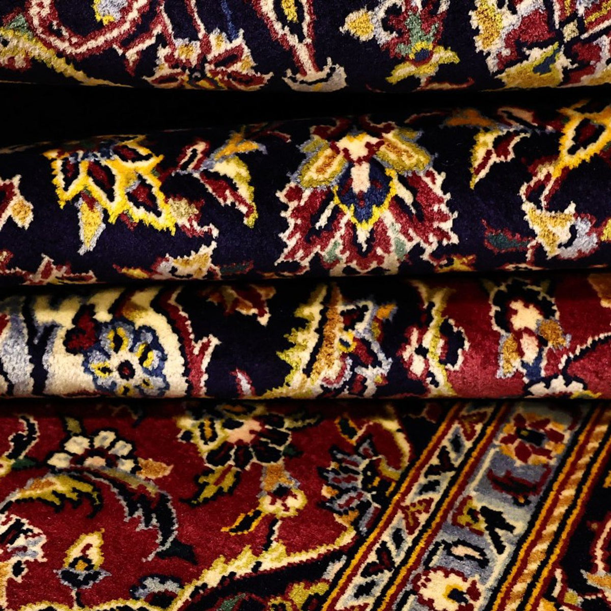 Perser Rug - Keshan - 211 x 138 cm - red