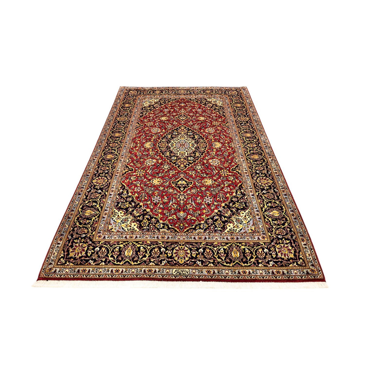 Perser Rug - Keshan - 211 x 138 cm - red