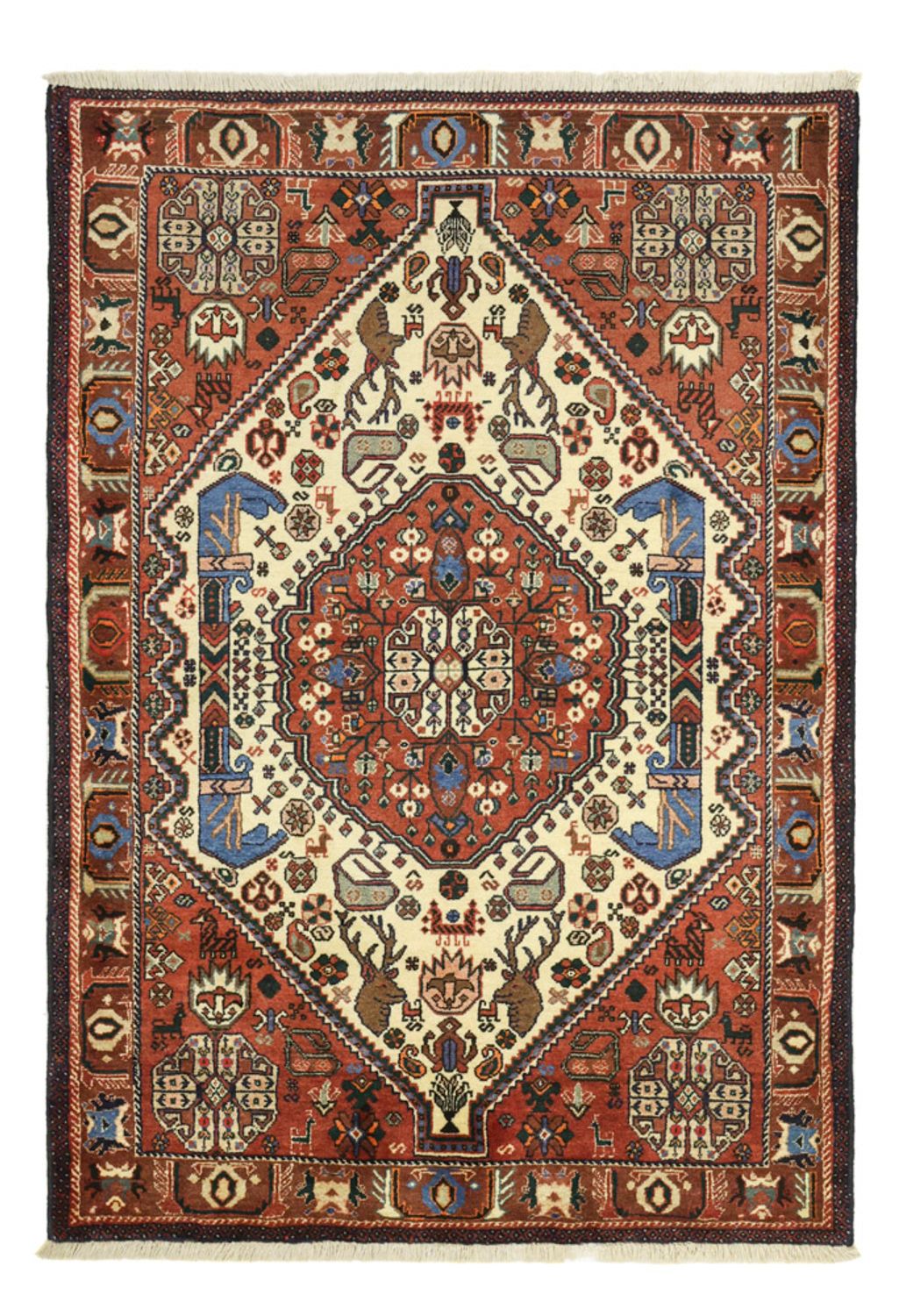 Perser Rug - Nomadic - 153 x 105 cm - beige