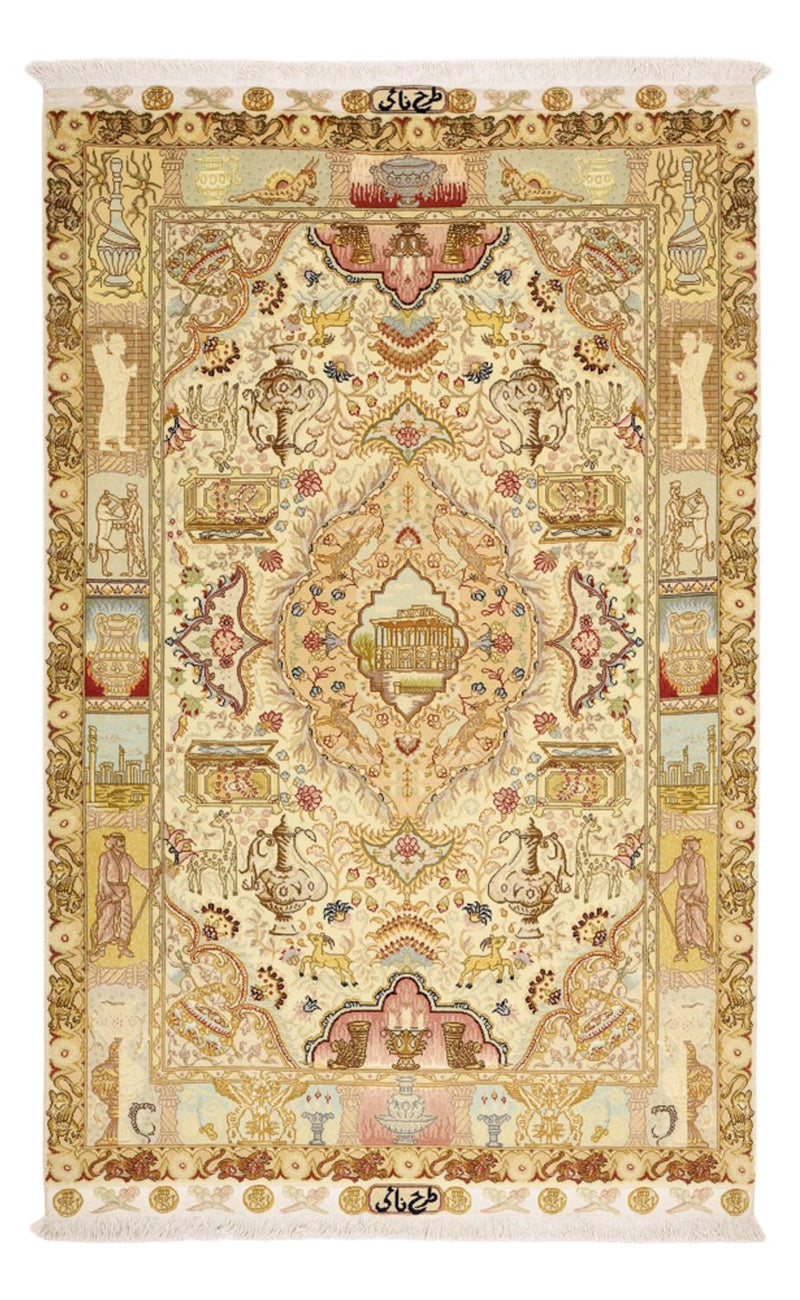 Perser Rug - Tabriz - Royal - 160 x 101 cm - beige