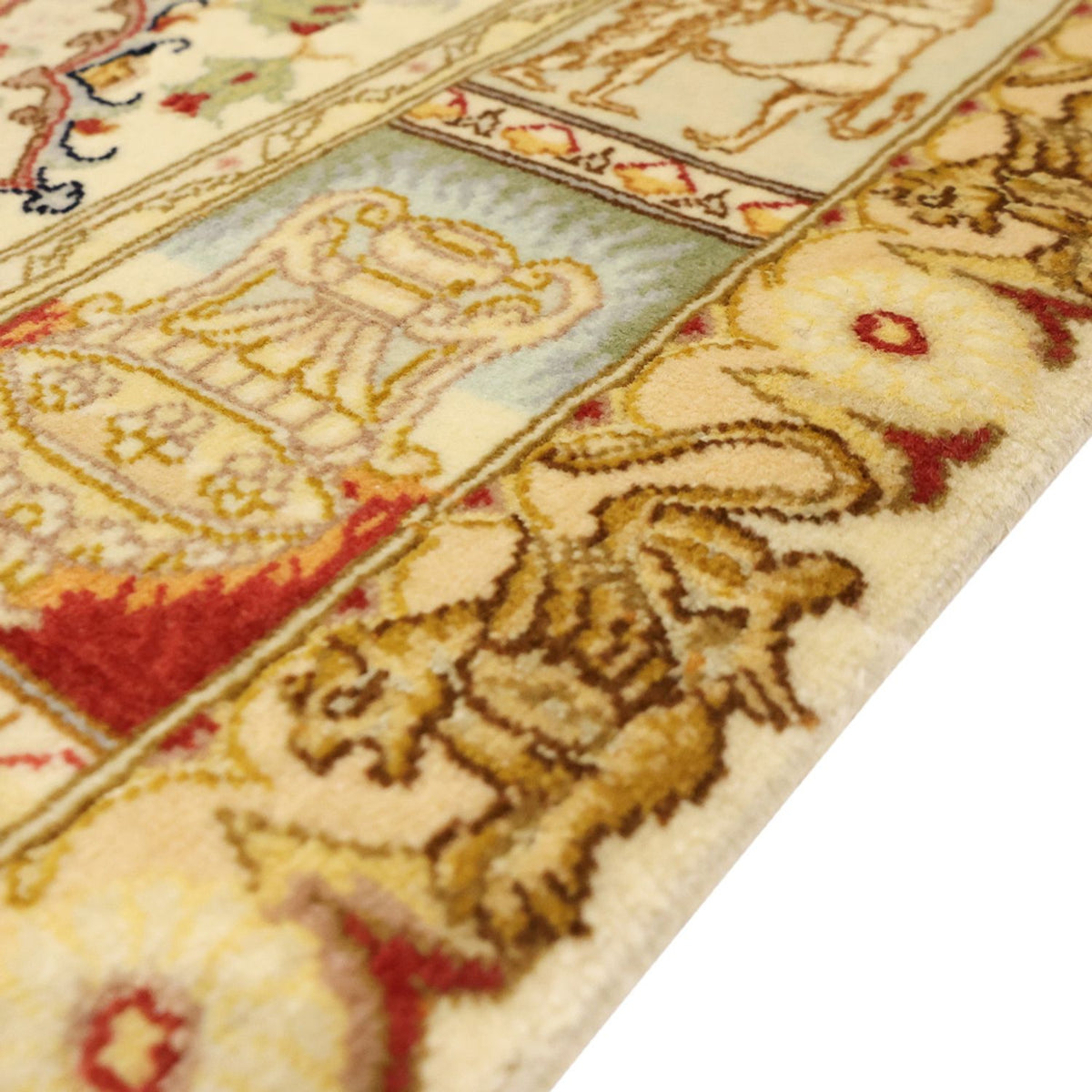 Tabriz - 50 Raj Rug 101x160cm - Persian Rugs