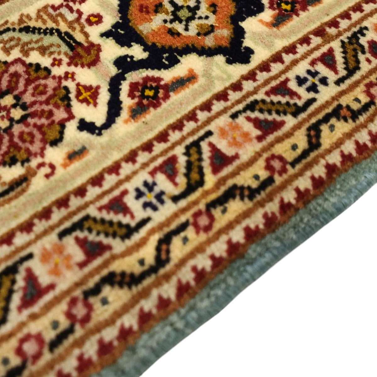 Perser Rug - Tabriz - Royal - Royal - 145 x 101 cm - olive green