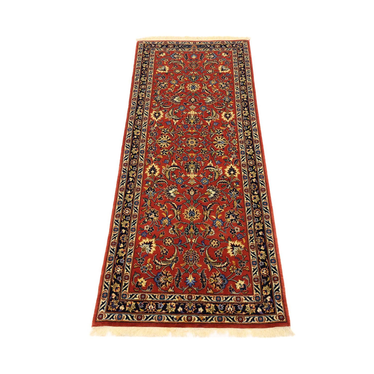 Runner Perser Rug - Keshan - 151 x 57 cm - red