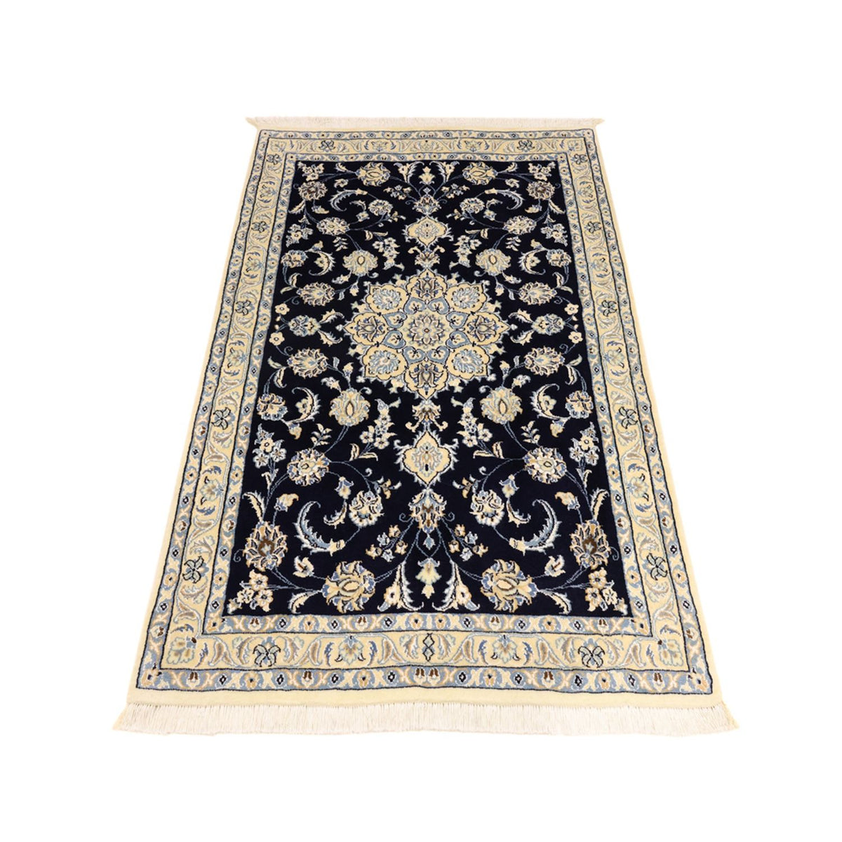 Perser Rug - Nain - Royal - 136 x 86 cm - dark blue