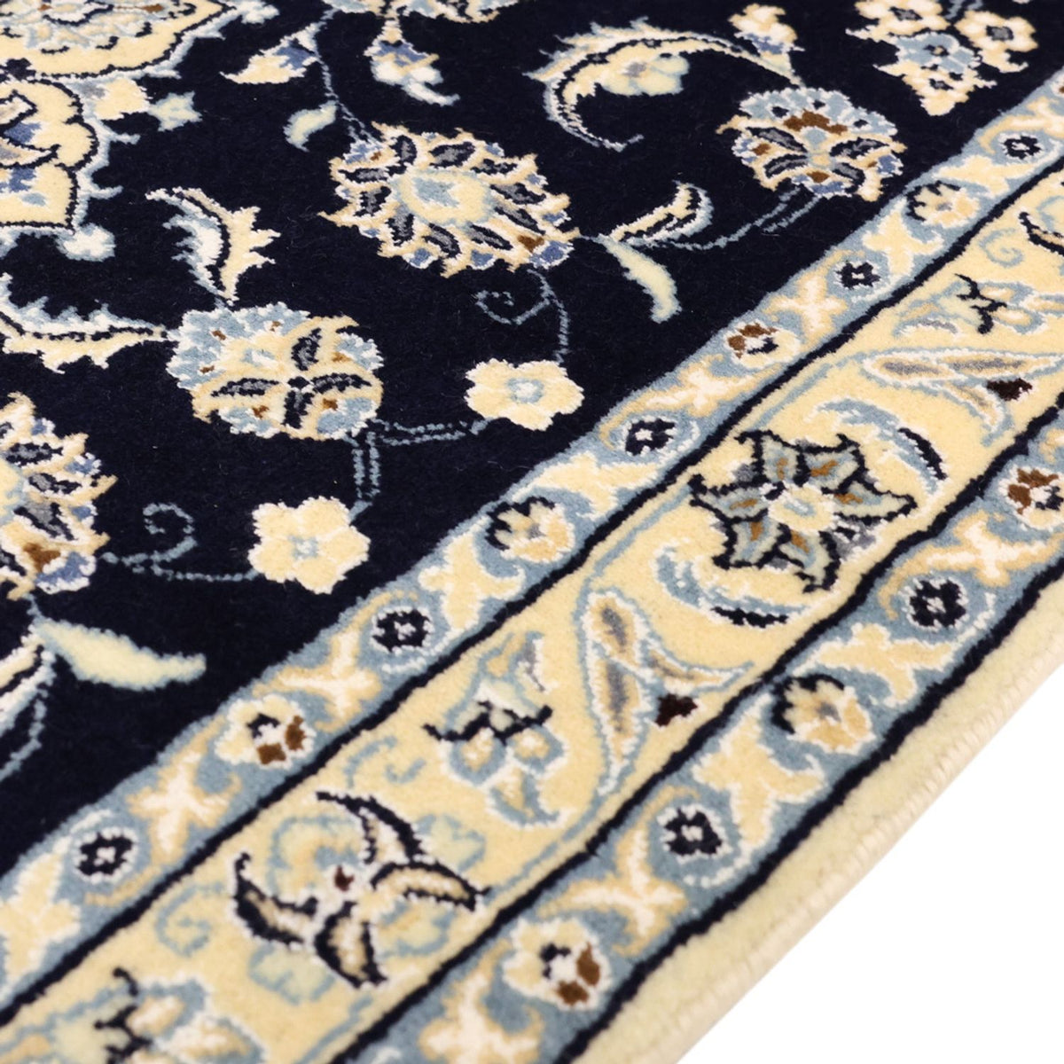 Perser Rug - Nain - Royal - 137 x 88 cm - dark blue
