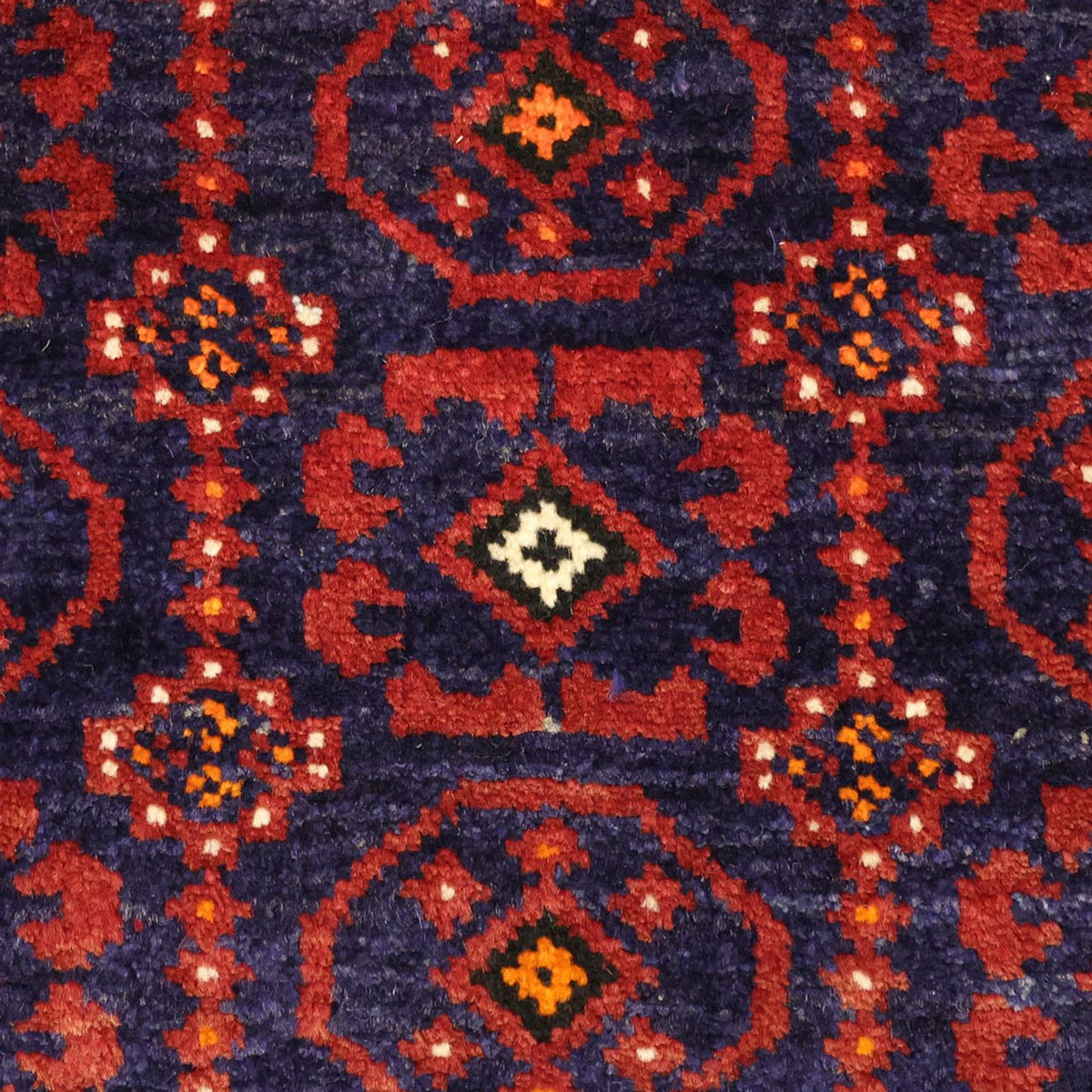 Runner Belutsch Rug - 185 x 100 cm - dark red