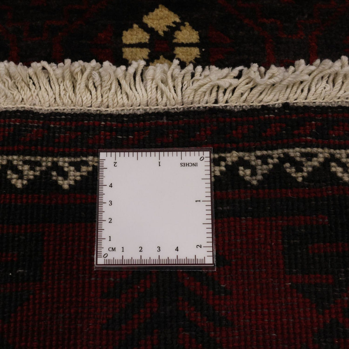 Runner Belutsch Rug - 199 x 102 cm - dark red